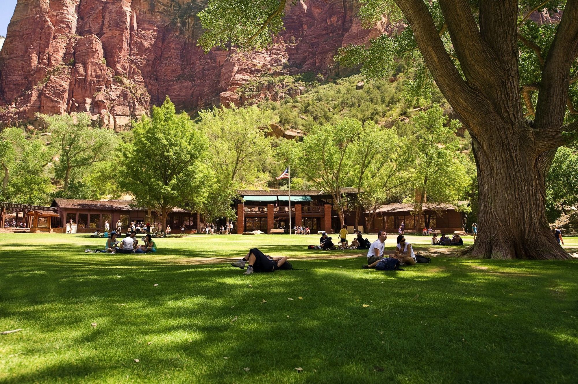 Zion Lodge Springdale Exterior foto